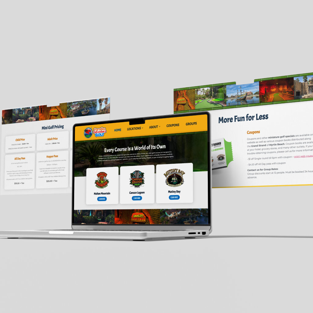 Paradice-MiniGolf-Website
